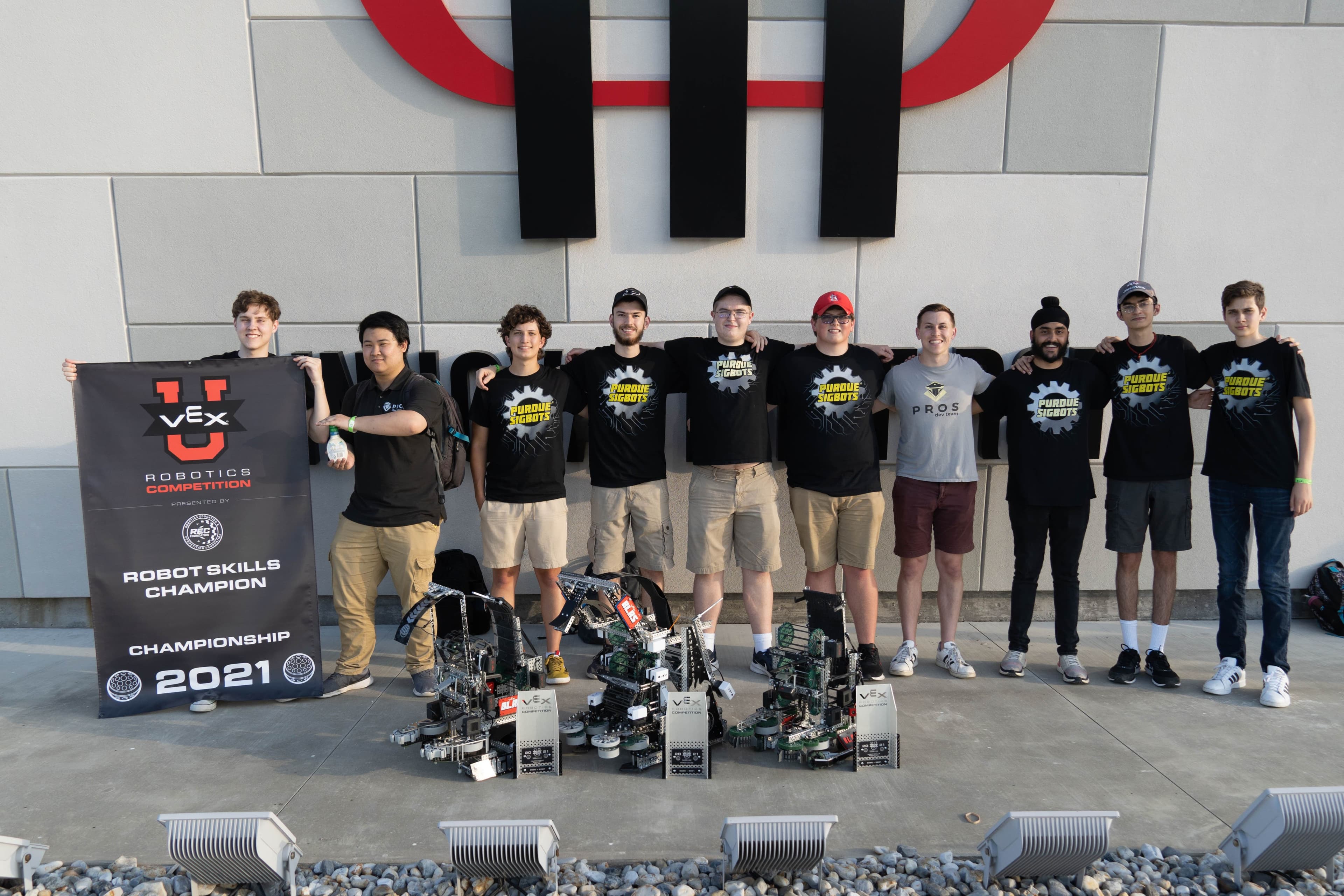 Purdue SIGBots Change Up team photo